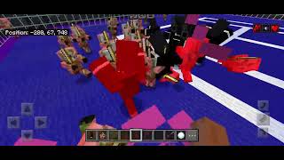 Mob battle (Cameraman vs Zombified Piglin) and I went to Broken Bones 4