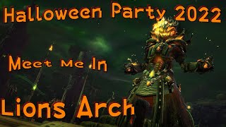 Guild Wars 2 |Shadow Of The Mad King |Lions Arch |Halloween Party 2022