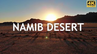 Desert Ambience 4K Video | Namib Desert Wind Sound Effect | Free Video Background