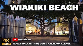 Virtual Tour: Exploring Waikiki Beach and the world famous Kalakaua Avenue. Single at 40