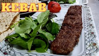 Kebab is a favorite food of all Iranians / Restaurant style Seekh kebab Recipe