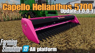 Capello Helianthus 5700 / FS22 UPDATE Oct 24/24