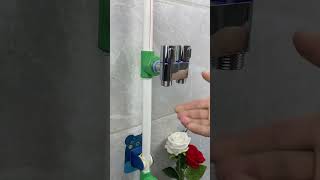 You no longer need to use raw tape to install the faucet. Simply put on the sealing