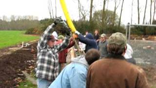 Pouring Cement