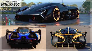 New Cars in The Crew Motorfest Beta | Terzo Millennio, Bugatti Bolide, Senna GTR, Supra MK4 & more