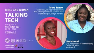 Girls and Women Talking Tech Interview151: Lisa Maxwell and Twana Barrett