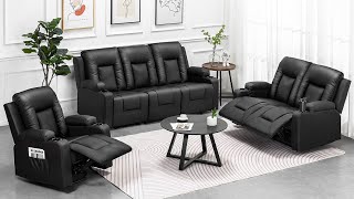 COMHOMA Recline Chair Set Review and Buying Guide