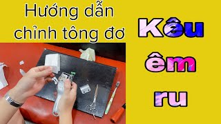 Hướng dẫn chỉnh tông đơ không bị kêu to (Tuấn Đạo Barber - Hồng Thuận - Giao Thủy - Nam Định)