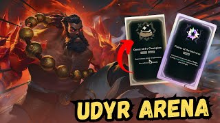 AP Fighter Udyr with GOLDEN SPATULA x Center Universe Arena 2v2v2v2 League of Legends