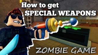 How to get ICE BAT, ICE KATANA, and MORE! (Zombie game)