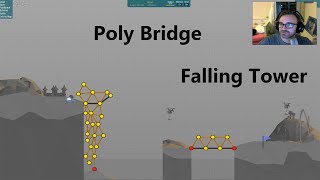 Poly Bridge falling tower