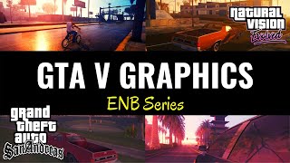 How to install Gta V Graphics in Gta San Andreas | Gta V Graphics Mod for Low End PC | V Graphic