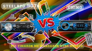 Steelpro Autoestereo Carbon-907b VS VS VS Reproductor De Mp3 Estéreo Para Coche Con Bluetooth