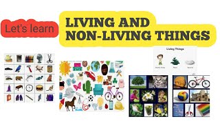 Living and Nonliving things #kids #science #education #children #CBSE