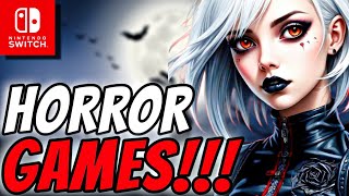 Best Horror Games on Nintendo Switch!! Halloween 2024