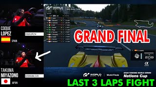 Grand Final Nations Cup 2022 Last 3 Laps Fight