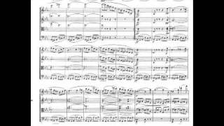 Franz Schubert Quartettsatz  with score - Movement for String Quartet Deutsch 703 in C minor