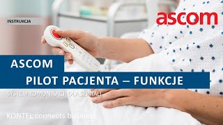 Ascom teleCARE IP - manipulator dla pacjenta