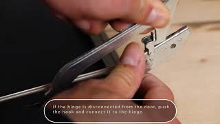 ILVE Nostalgie - How to connect the door hinge