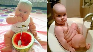 Vidéos de maison les plus drôles de bébés potelés mignons