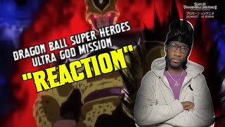 Dragon Ball Super Heroes Ultra God Mission [REACTION]