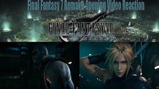 Final Fantasy 7 Remake opening Video Reaction