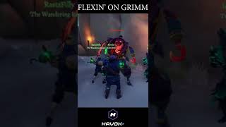 FLEXIN ON GRIMM | SEA OF THIEVES #Shorts