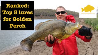 Top 5 Golden Perch lures ranked for fishing from shore