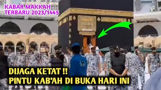 VIRAL!! DI MAKKAH PINTU KAB'AH DIBUKA DI SAKSIKAN JAMAAH UMROH