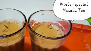 Winter special Gur ki chai# Masala chai#