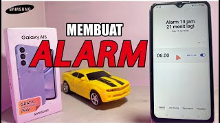 Cara Membuat Alarm Di Hp Samsung A15 | Cara Mengaktifkan Alarm di Hp Samsung A15 |  Samsung A15