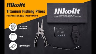 Hikolit Titanium Fishing Pliers Saltwater