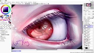 V2.0 Easy Detailed Anime Eye // Digital Art Tutorial