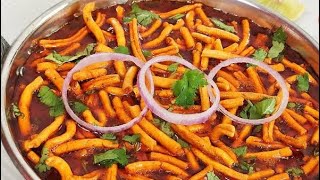 खानदेशी ढाबा स्टाईल सेव सब्जी | झणझणीत शेव भाजी | Sev ki Subji | Prepared By And Chef Pooja Gugale