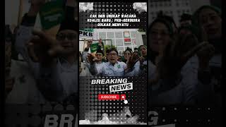 Cak Imin Ungkap Wacana Koalisi Baru: PKB-Gerindra-Golkar Menyatu