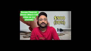 Escape Financial Stress, 50/30/20 rule revealed #investing #financialfreedom #financialplanning