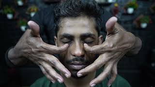 Indian Deep Sleepy Head Massage ASMR By Strong Wrist Barber | ASMR Head & Shoulder Massage