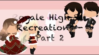 RECREATING ROYALE HIGH SETS IN GACHA CLUB PART 2! l CozyChloKE