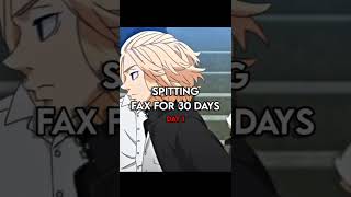 Spitting Fax For 30 Days | Day 1|#shorts#anime#saitama#goku