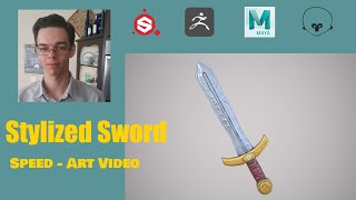 Stylized Sword - Speed Art