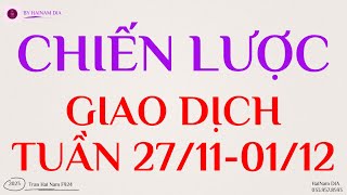 CHIẾN LƯỢC GIAO DỊCH TUẦN 27/11 - 01/12 | CẬP NHẬT GIÁ CẢ HÀNG HÓA VÀ SỐ LIỆU VĨ MÔ CUỐI THÁNG 11