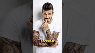 Beckham’s ‘99’ Tattoo: A Tribute to His Unforgettable Year #shorts #footballshorts