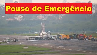 737 PEGA FOGO DURANTE POUSO DE EMERGÊNCIA EM GUARULHOS