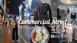 COMMERCIAL STREET  SHOPPING 🛍️ || STARTING  ₹30 ONLY👗🥼|| BANGALORE || ANIEE ✨🦋