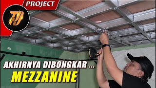 Bongkar mezzanine baja ringan, Renovasi kamar tidur part 1