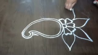 beautiful  koyari design  rangoli || खुप  सुंदर  कोयरी  डिझाईन  रांगोळी