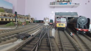 211. Guard's Eye View of Local Line Westbound with Combination 171467, Starting & Finishing in Plt 1