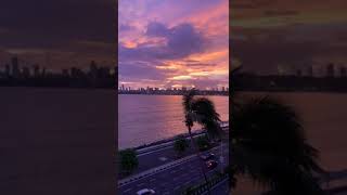 #MarineDrive # Mumbai #RedSky 22 July 2020