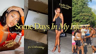 A FEW DAYS IN MY LIFE: Lucky Daye Concert, PR Unboxing, Running Club, + More 🤍