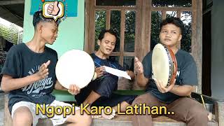 Latihan Sholawatan Banjari Sambil Ngopi..